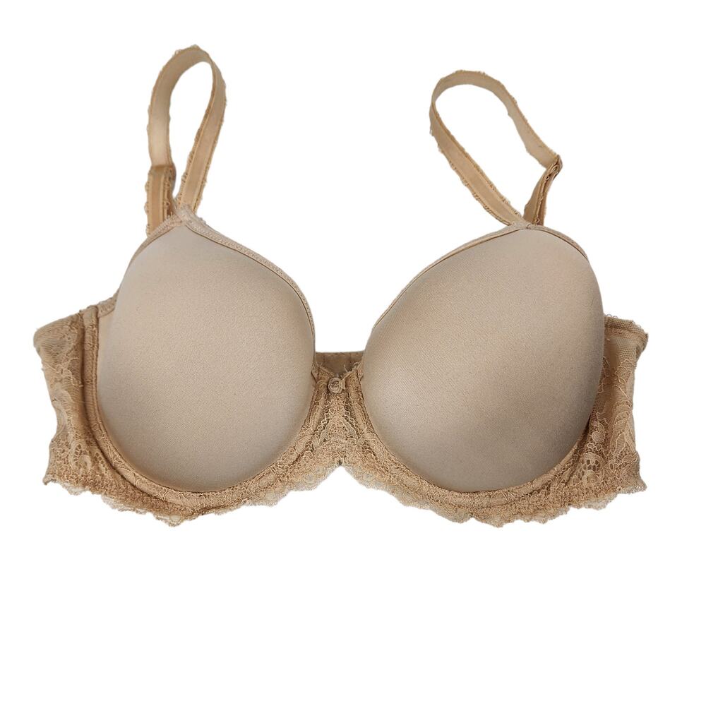 Wacoal Seduction Spacer Contour Underwire T-Shirt Bra In Sand Size 36C